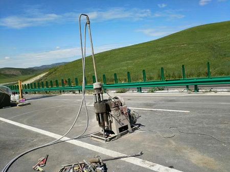 洛江公路地基基础注浆加固